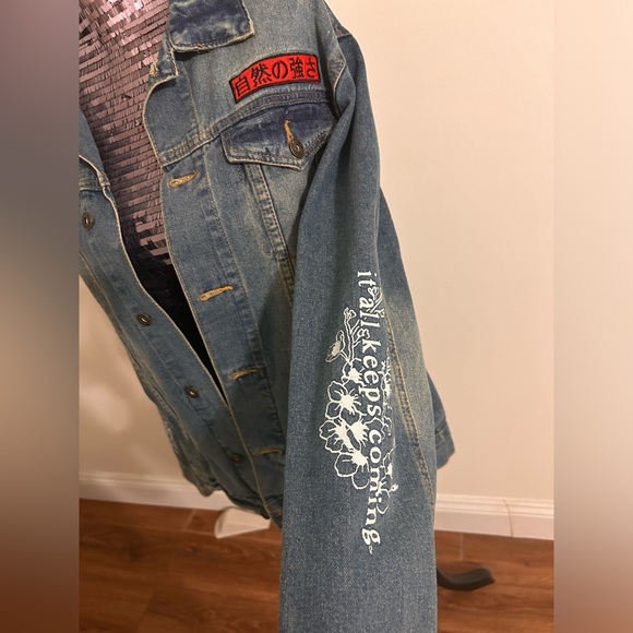 Brooklyn cloth survival of the fittest Japanese denim jacket - Picture 2 of 4